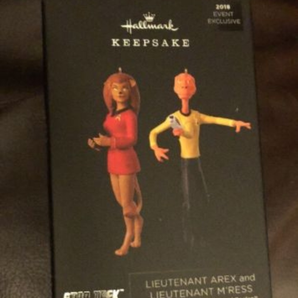 Hallmark Star Trek Lieutenant Arex M'Res Ornament